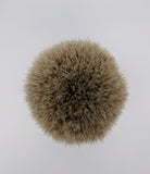 Short Retro Aluminum Handle Manchurian Two Band Brush by Zenith 27.5mm M17