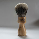 Zenith Manchurian Olive Wood Shave Brush. M11