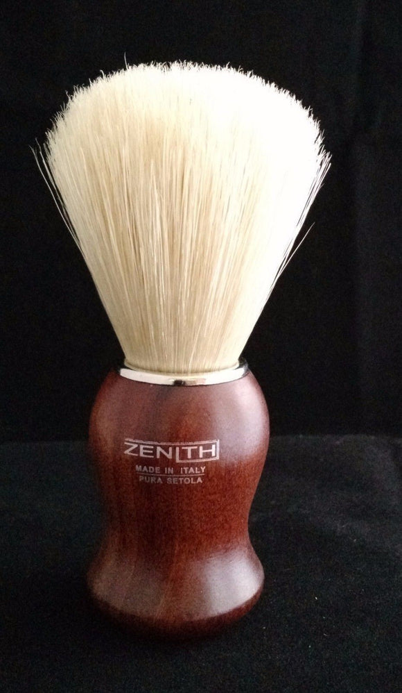 Kotibe Wood Handle Boar Shave Brush by Zenith 24.5 x 57mm Knot. B7