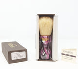 Zenith Boar Brush with an Amethyst Swirl Resin Handle. 27mm Knot. B45