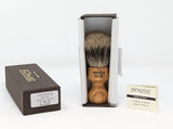 Zenith Olive Wood Best Badger Shave Brush. 27.5 mm. Made in Italy. T6