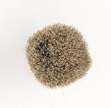 Amber Manchurian Badger Brush by Zenith. 28mm Knot Made in Sicily. M35