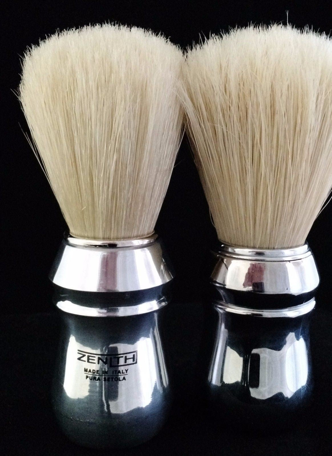 Zenith Pro Aluminum Handle Big Boar Shave Brush. 26x57mm knot. B2