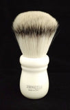 Zenith Ivory Handle XL Synthetic Shave Brush.  S1