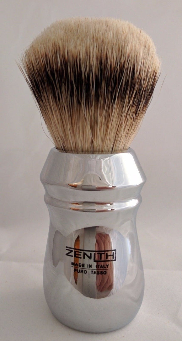 Zenith Large Silvertip. Copper Chrome handle. 28+ x 51mm. Made in Italy P15