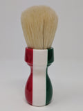 Zenith Italian Flag Tall Scrubby Boar Brush. 27 x 47 Made in Sicily. B31
