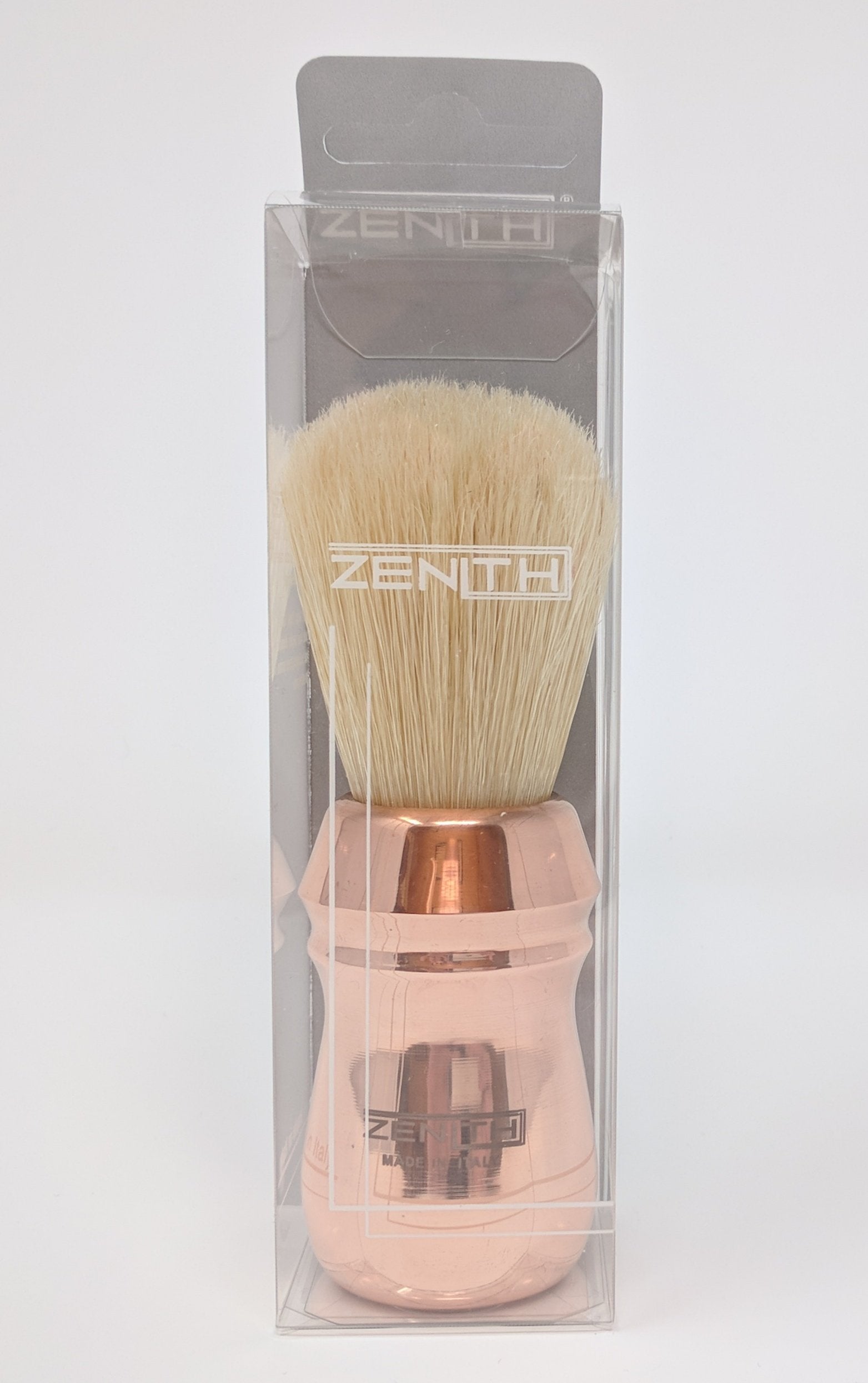 Copper Handled Pro Big Boar Shave Brush Made by Zenith. 28x57mm