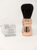 Extra Soft Horse Shave Brush by Zenith. Copper Handle. Made In Italy E2