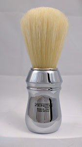 All Metal Chromed Big Boar Shave Brush by Zenith 26x64mm  B18