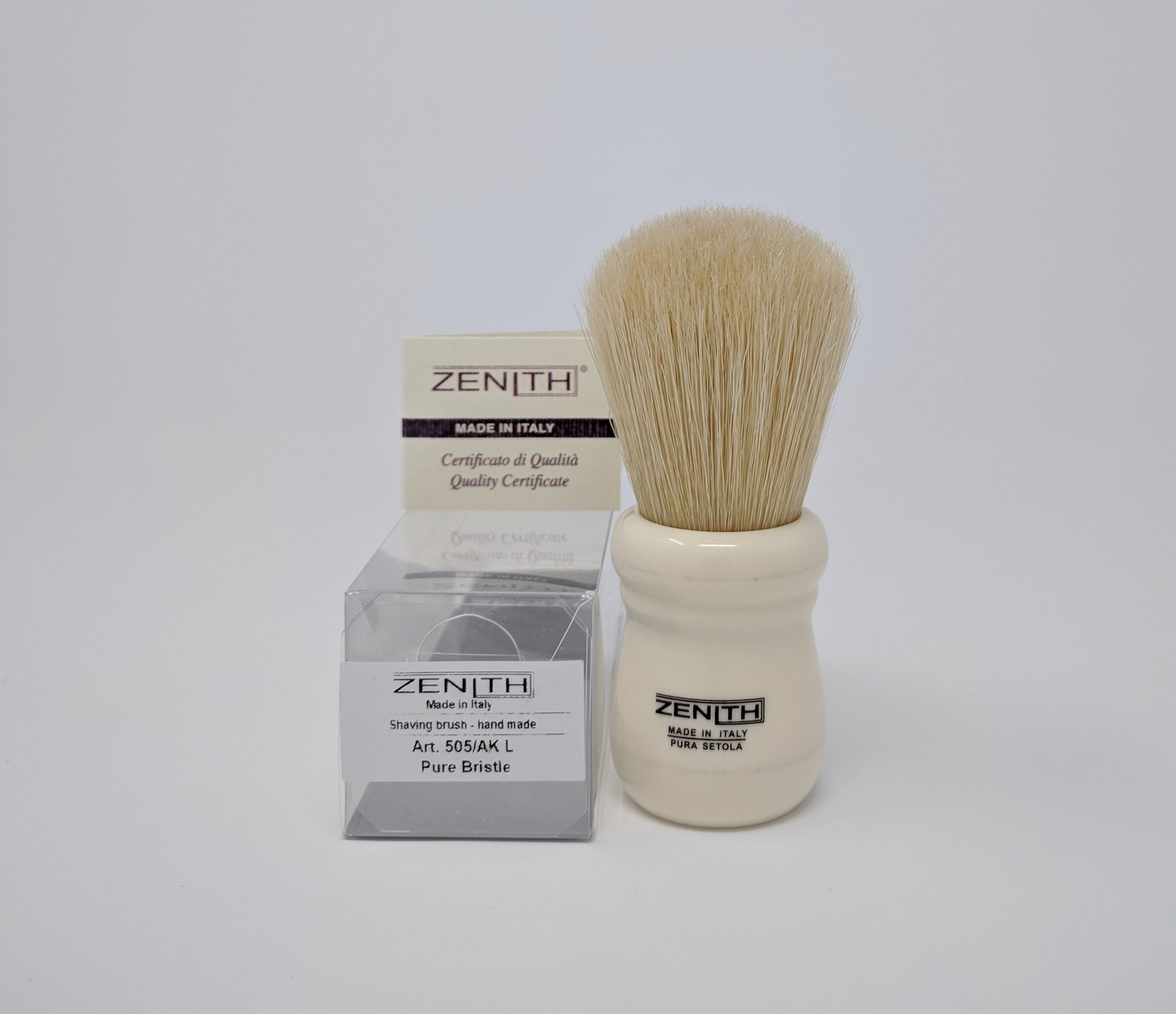 bushdebrunt ハーモニー 50 タンカラー Chubby Scrubby - Large Knot Resin Handle Boar Brush by Zenith Made