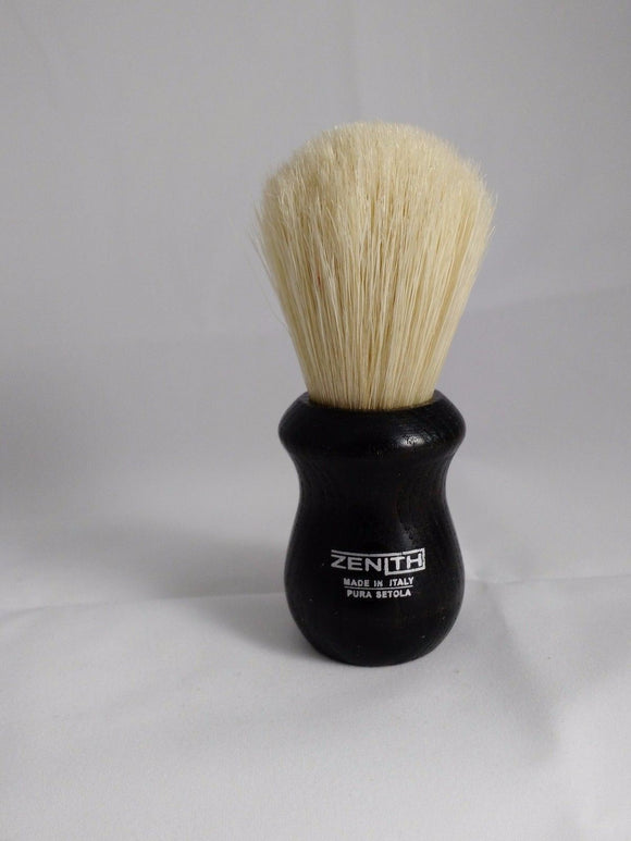 Short and Scrubby Boar Shave Brush by Zenith 24mm X 48mm. B17