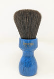Extra Soft Horse Brush by Zenith. Blue Resin Handle. 27x52mm. Made in Italy. E4