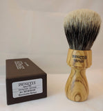 Zenith Manchurian Olive Wood Shave Brush. M11