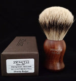 Zenith Kotibe Wood Premium Silvertip Shave Brush 24.5 mm P9
