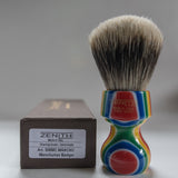 Multicolored Resin Manchurian Brush by Zenith M14