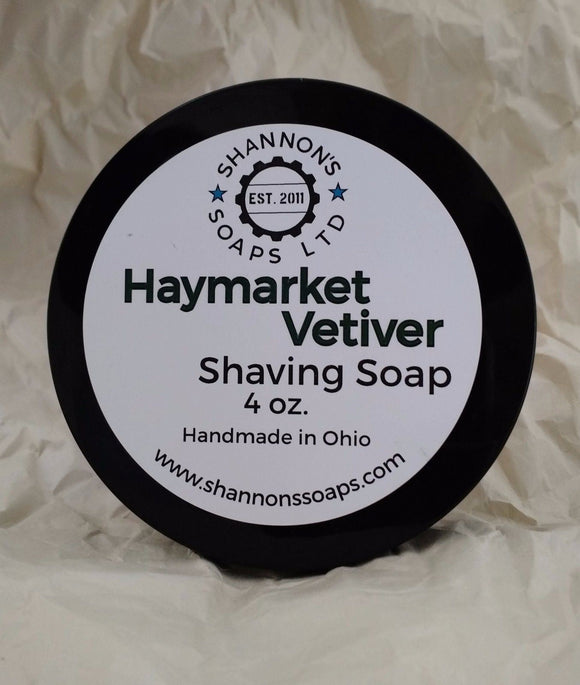 Haymarket Vetiver by Shannon's Soap. Tallow/Lanolin/Essential Oil 4oz
