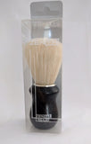 Dark Wood Boar Brush (Wenghe) Short by Zenith 24x52mm Knot. B24