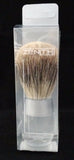 Zenith Clear Resin Handle Best Badger Shave Brush. 24.5mm Knot. T2