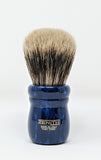 Blue Chubby - 28mm Large Knot Manchurian Brush by Zenith Made In Italy M28