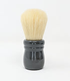 Gray Chubby - Large Knot Resin Handle Boar Brush by Zenith Made in Sicily B37