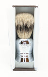 Silvertip Badger Shaving Brush With Copper Chrome Euro Handle by Zenith P22