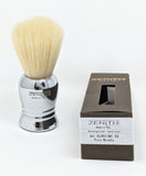 Smaller Boar Shave Brush With Chrome Handle By Zenith. Made In Italy. B38